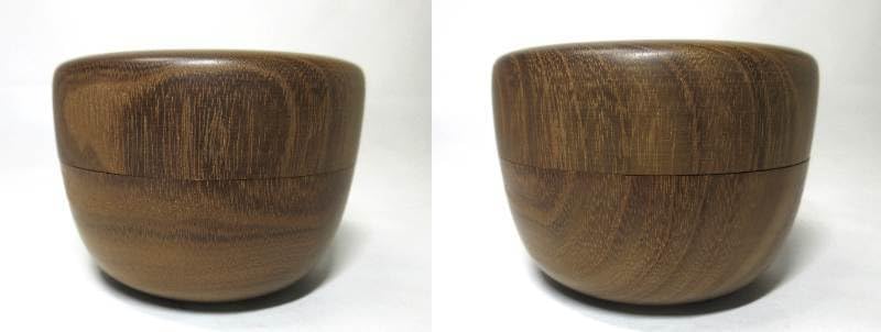 Amazon.co.jp: 桑棗平棗木地紙箱茶道具茶器茶入№0411岡山発送（広島